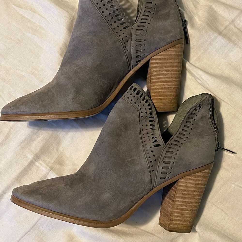 Stylish Gray Ankle Boots